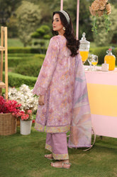 3-PC Unstitched Embroidered Lawn Lifestyle By Rang Rasiya | Coco